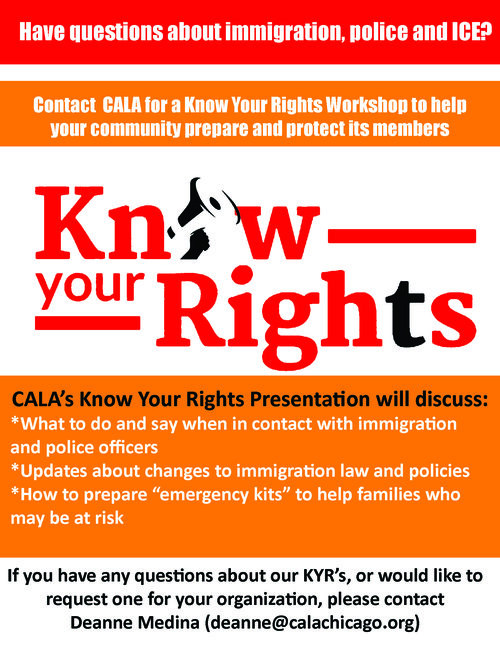 Know Your Rights: Immigration (English, Spanish, Haitian-Creole