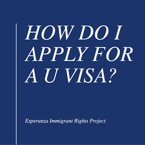 Power Point Explaining U Visas – English