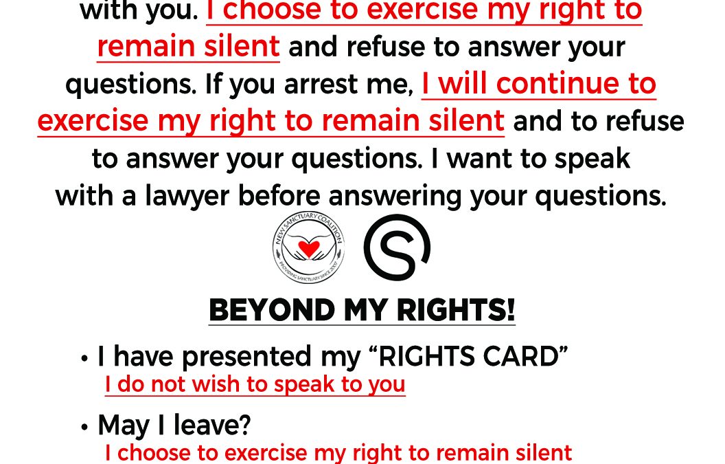 Beyond Your Rights Flyer