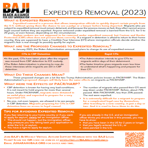 BAJI: Expedited Removal (2023) (English)