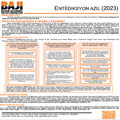 BAJI: Asylum Ban (2023) (Creole)