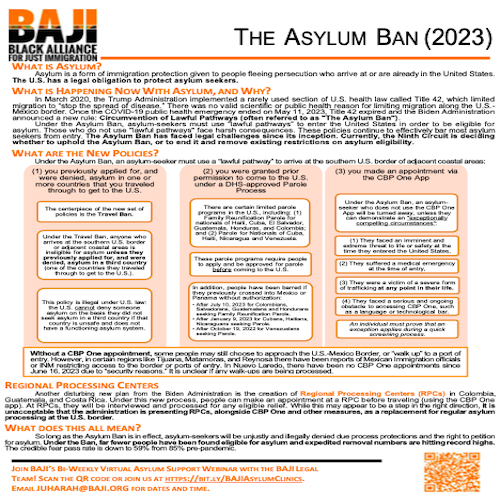 BAJI: Asylum Ban (2023) (English)