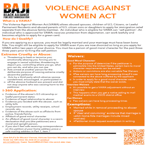 BAJI: VAWA