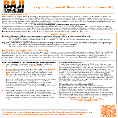 BAJI: Marijuana & DUI Offenses (Creole)